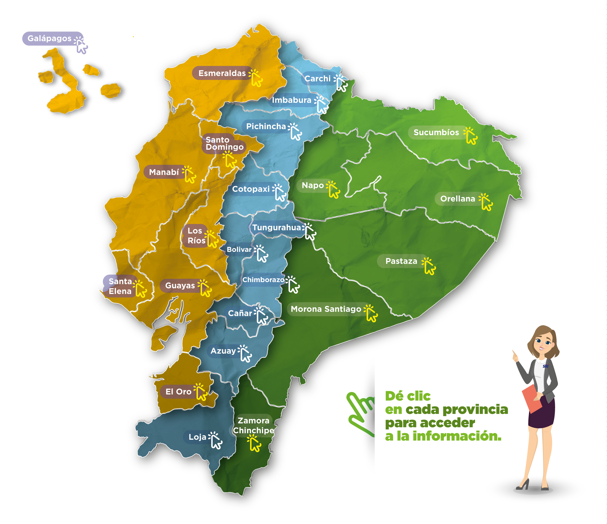 mapa de agencias