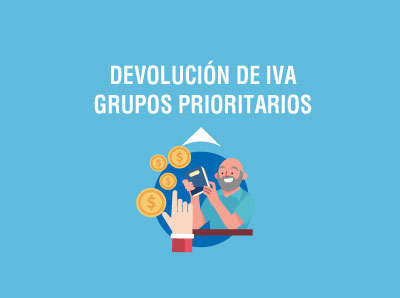 EL SRI MANTIENE LOS MECANISMOS DE DEVOLUCIÓN DE IVA PARA GRUPOS PRIORITARIOS