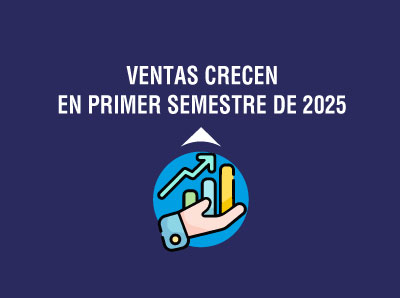Ver la noticia HASTA MAYO LAS VENTAS CRECEN A RITMO SOSTENIDO Y  APALANCAN LA RECAUDACIÓN DEL PRIMER SEMESTRE 2025