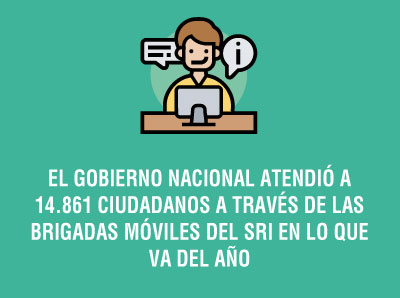 Ver la noticia EL GOBIERNO NACIONAL ATENDIÓ A 14.861 CIUDADANOS A TRAVÉS DE LAS BRIGADAS MÓVILES DEL SRI EN 2025