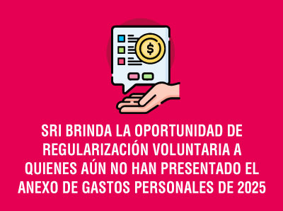 Ver la noticia REGULARIZACIÓN VOLUNTARIA DEL ANEXO DE GASTOS PERSONALES DE 2025