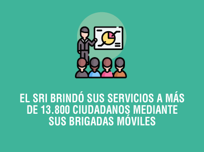 Ver la noticia EL SRI BRINDÓ SUS SERVICIOS A MÁS DE 13.800 CIUDADANOS MEDIANTE SUS BRIGADAS MÓVILES