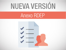 A PARTIR DEL 6 DE FEBRERO LOS EMPLEADORES DEBEN PRESENTAR EL ANEXO RDEP
