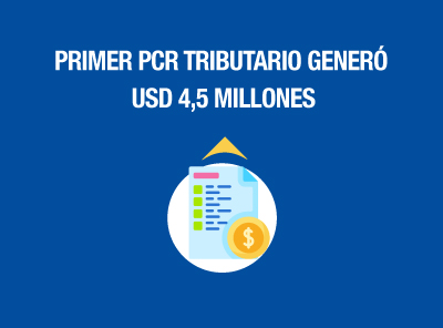 PRIMER PCR TRIBUTARIO A 67 PERSONAS NATURALES GENERÓ USD 4,5 MILLONES