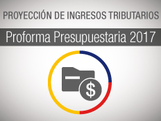 SRI PRESENTÓ PROYECCIÓN DE INGRESOS TRIBUTARIOS EN PROFORMA PRESUPUESTARIA 2017
